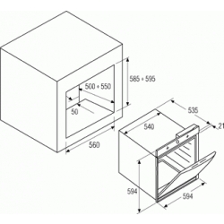 Horno Cata ME 611 DI