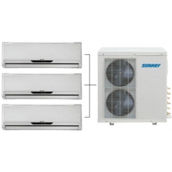 Aire Acondicionado Multisplit SURREY - 553M2WAQ2108 - 2250 + 3000 F/h - Frío/Calor