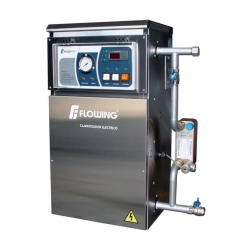 Climatizadores de Piscina Eléctricos Flowing Serie LUXUS CL/S y CL/D - LUXUS CL-10S - 10 Kw (8600 Kcal/h) - 220 ó 380 v. (hasta 16 m2 de espejo de agua)