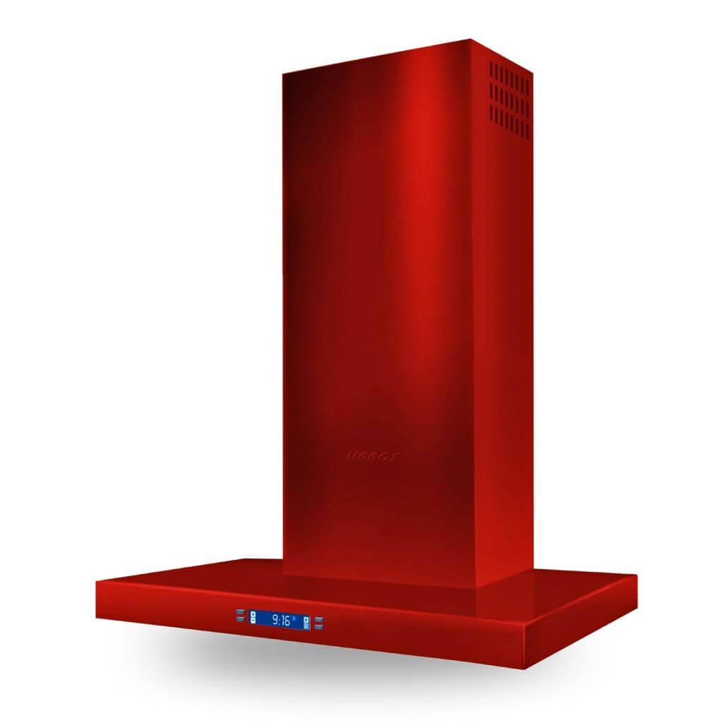 Campana Mural Línea LCD Premium Red