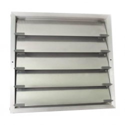 Persianas Gravimétricas - Persianas cuadradas móviles de aluminio desde 100 mm hasta 760 mm de lado