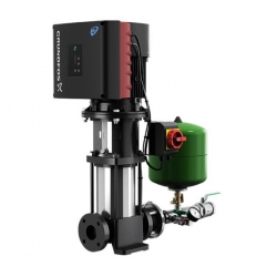 Grundfos Hydro Solo-E - Grupo de Presión Constante - Hydro SoloE CRE 10-1 - Velocidad Variable - 0,75 HP - Q.máx.: 12 m3/h - Altura mín.: 10 mca. - 220v. 