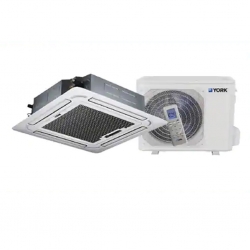 Aire Acondicionado YORK Cassette YKKN Inverter  - YKKN48BZMREUH1 - 12000 F/h - Frío/Calor Inverter - 380v.