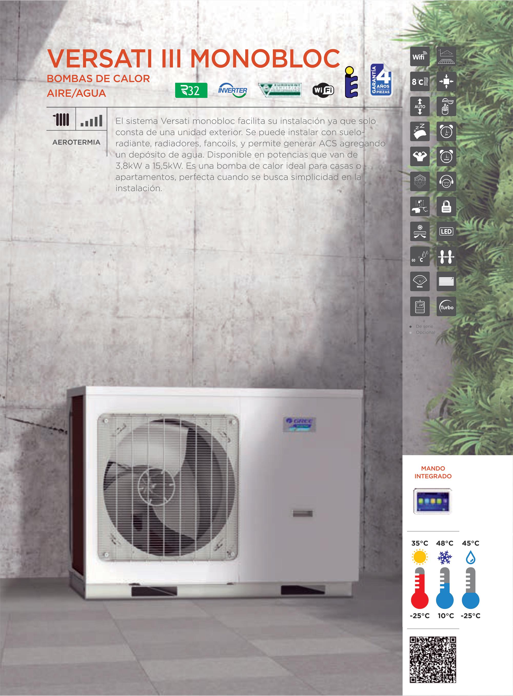 Bomba de Calor WEGA Inverter 06 – Climatización Sustentable