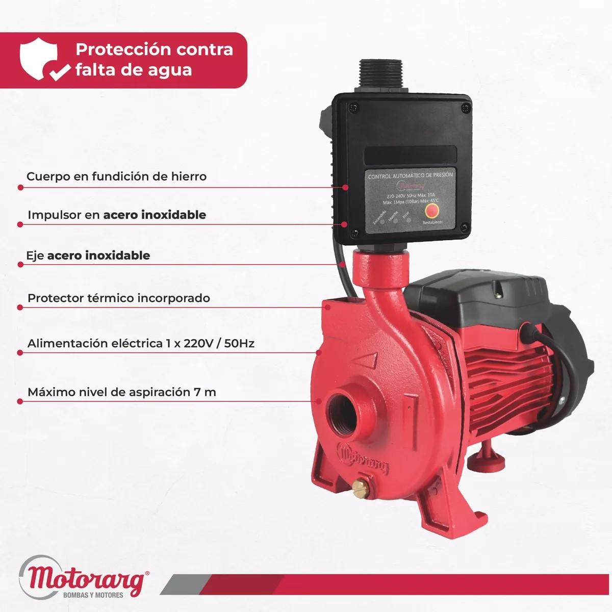 Bomba Elevadora Inteligente Motorarg Elematic