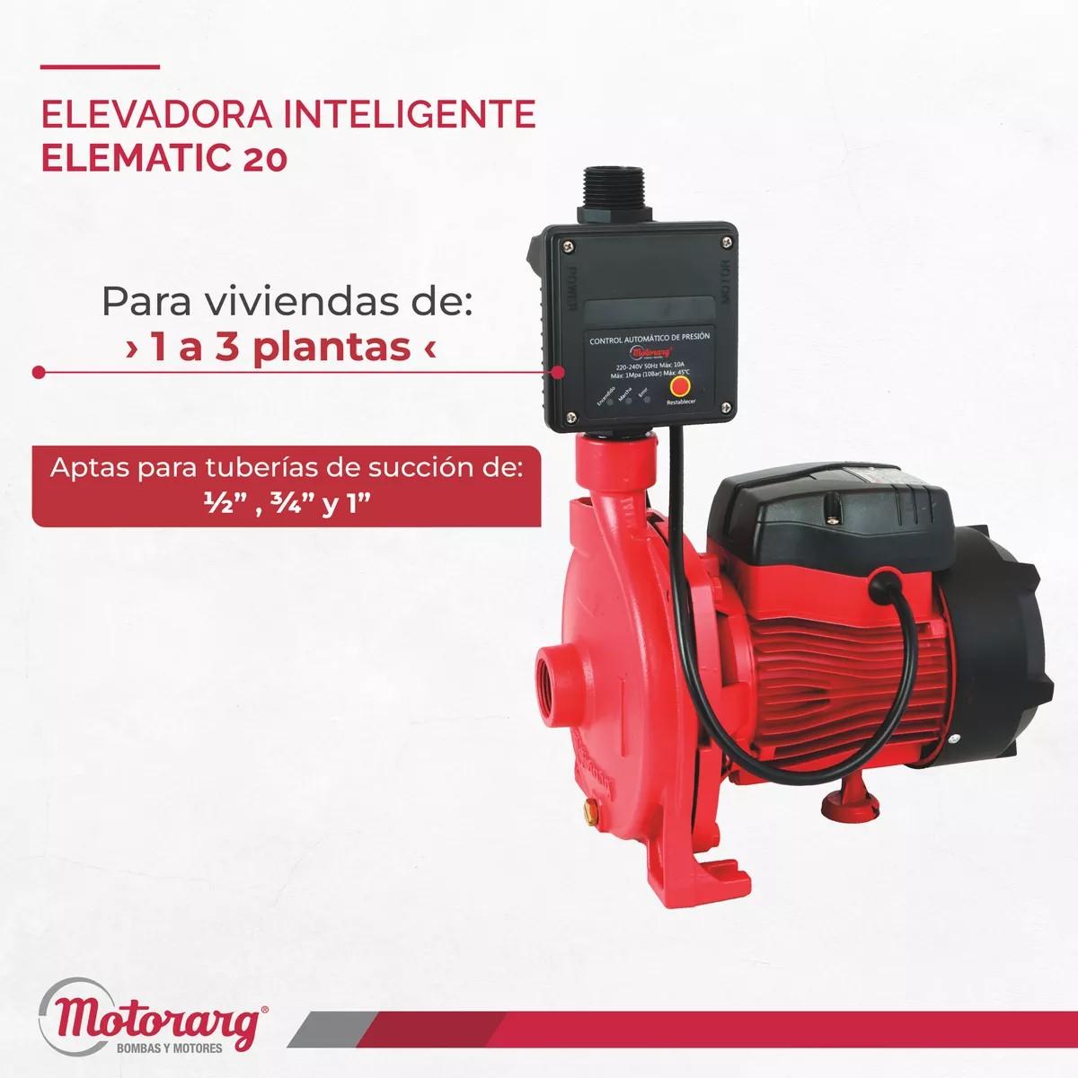 Bomba Elevadora Inteligente Motorarg Elematic