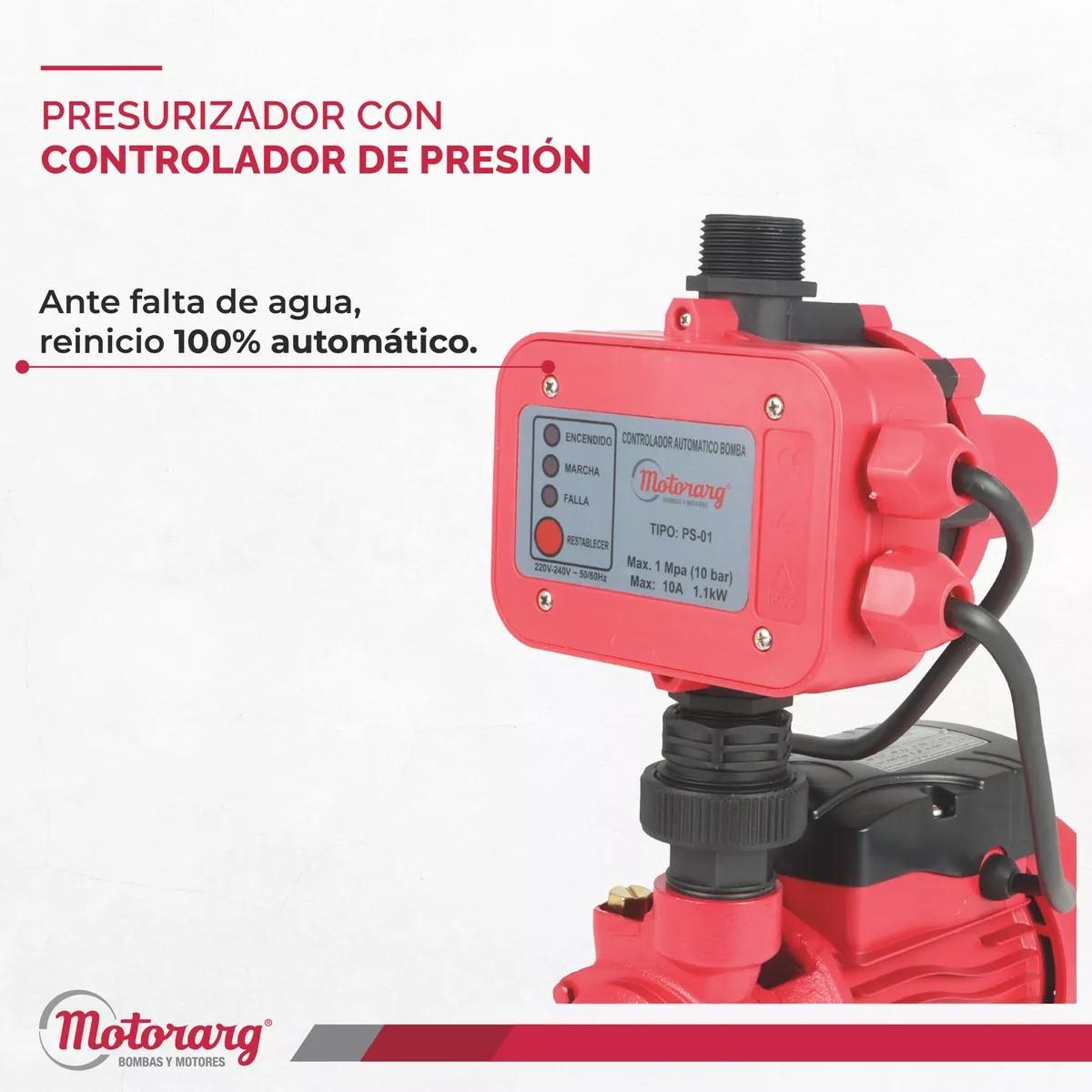 Bomba Presurizadora Motorarg PF Pres