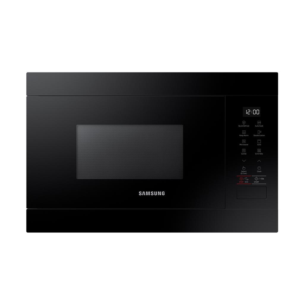 Microondas Samsung Empotrable con Grill 22L Negro