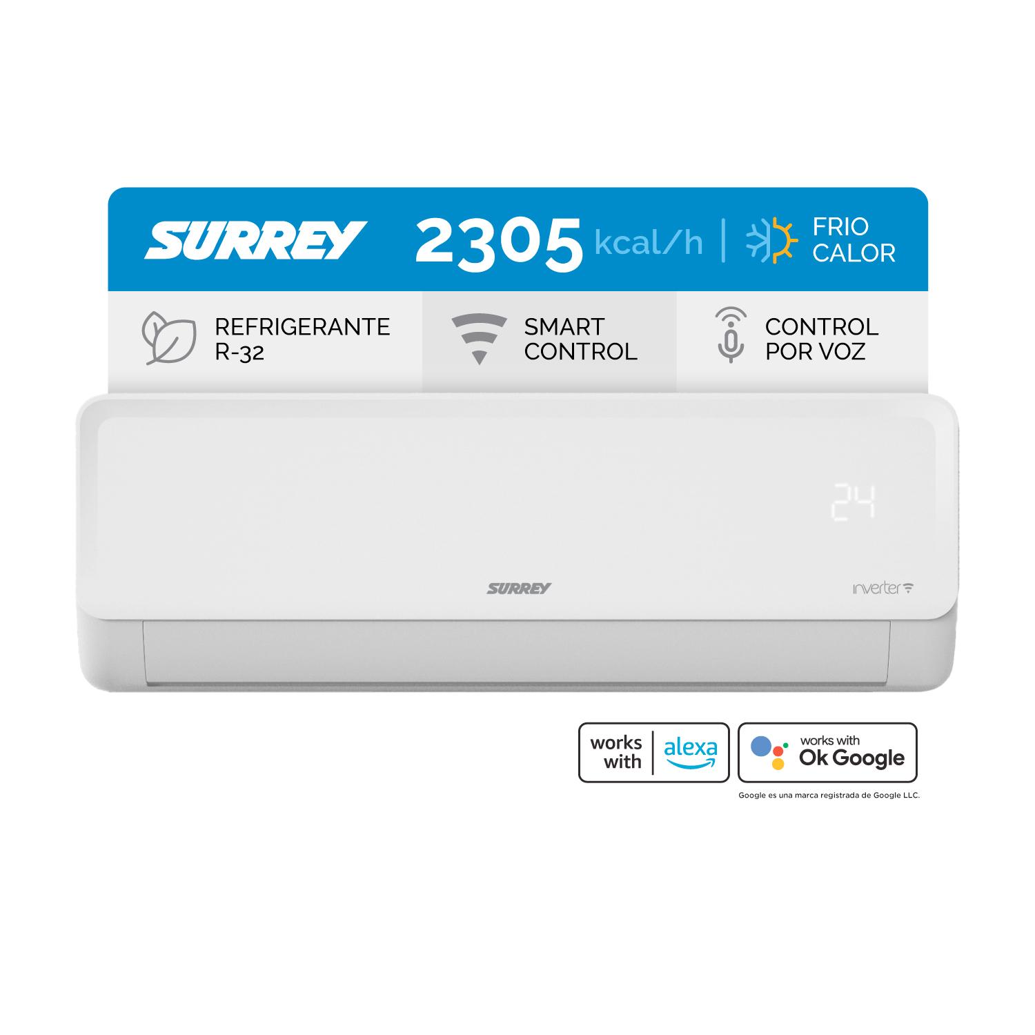 Aire Acondicionado Surrey Split Smart Inverter 2026